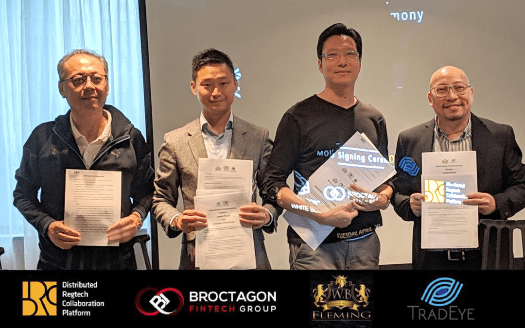 Broctagon Extends A New Frontier in Fintech Partnerships with MoU signing