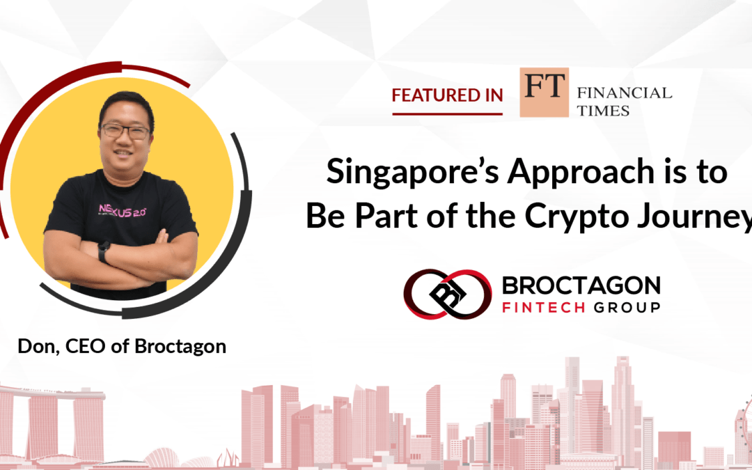 Singapore’s approach is to be part of the crypto journey