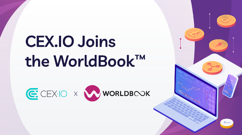 CEX.IO, a Regulated Multi-Functional Digital Assets Ecosystem, Joins the WorldBook™