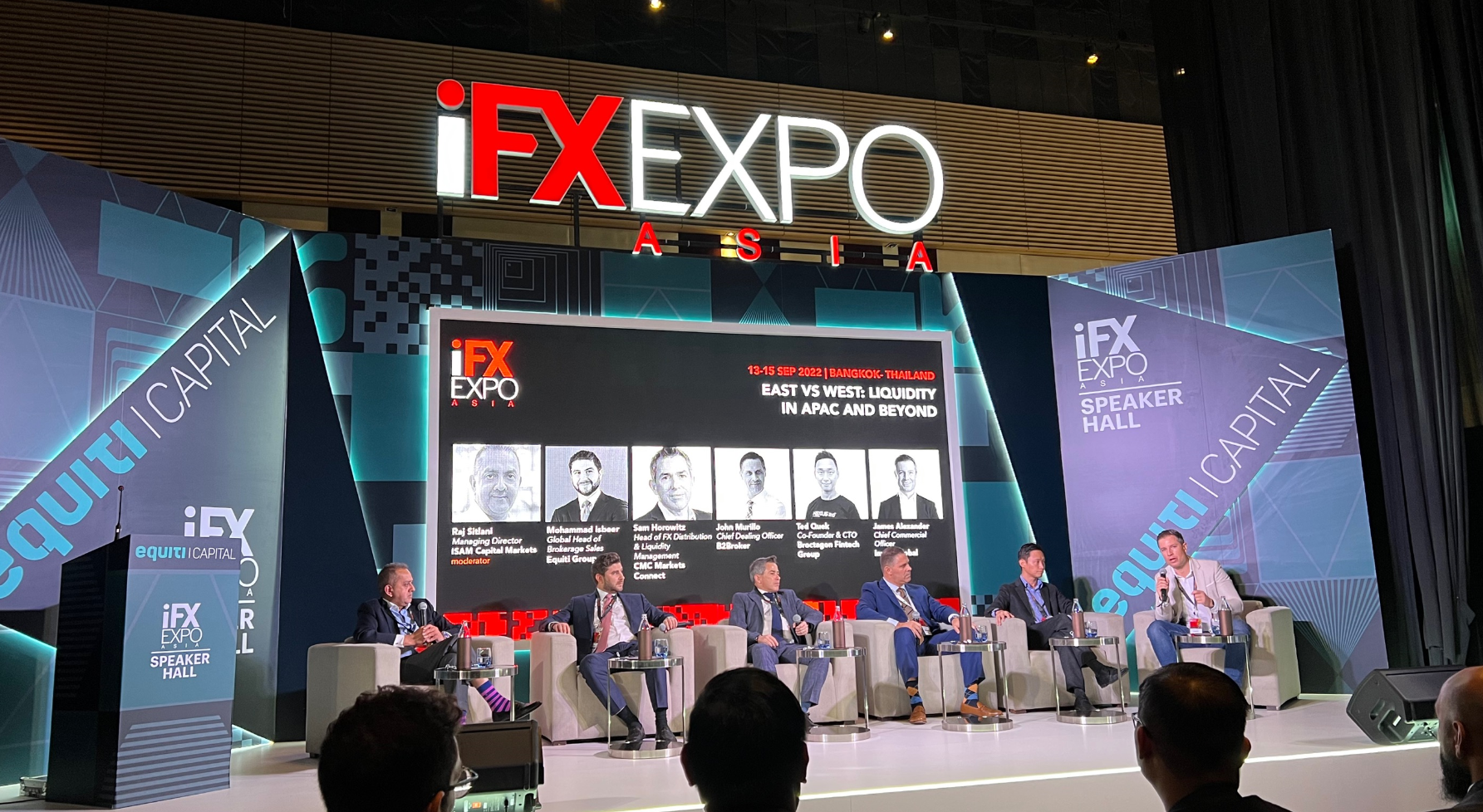 East Meets West Liquidity Panel iFX Expo Asia 2022