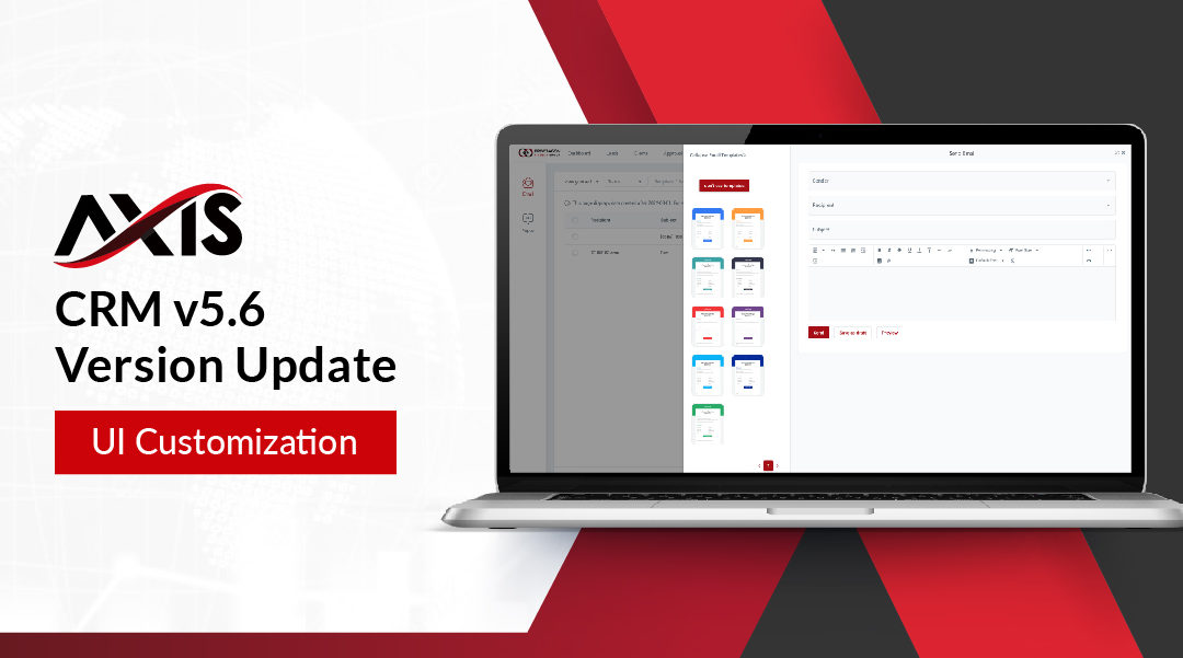 AXIS CRM V5.6 – Version Update
