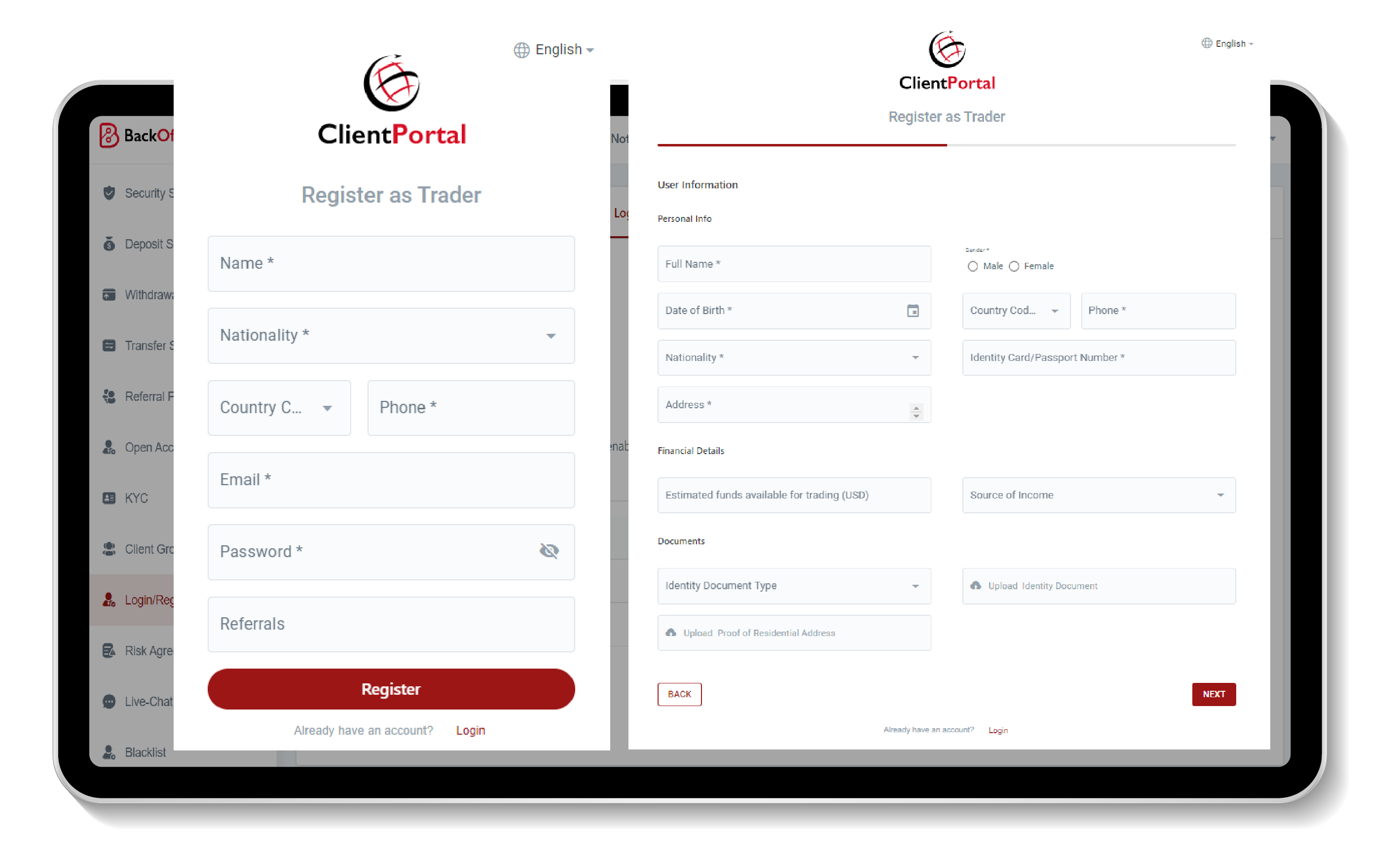 ClientPortal Registration1