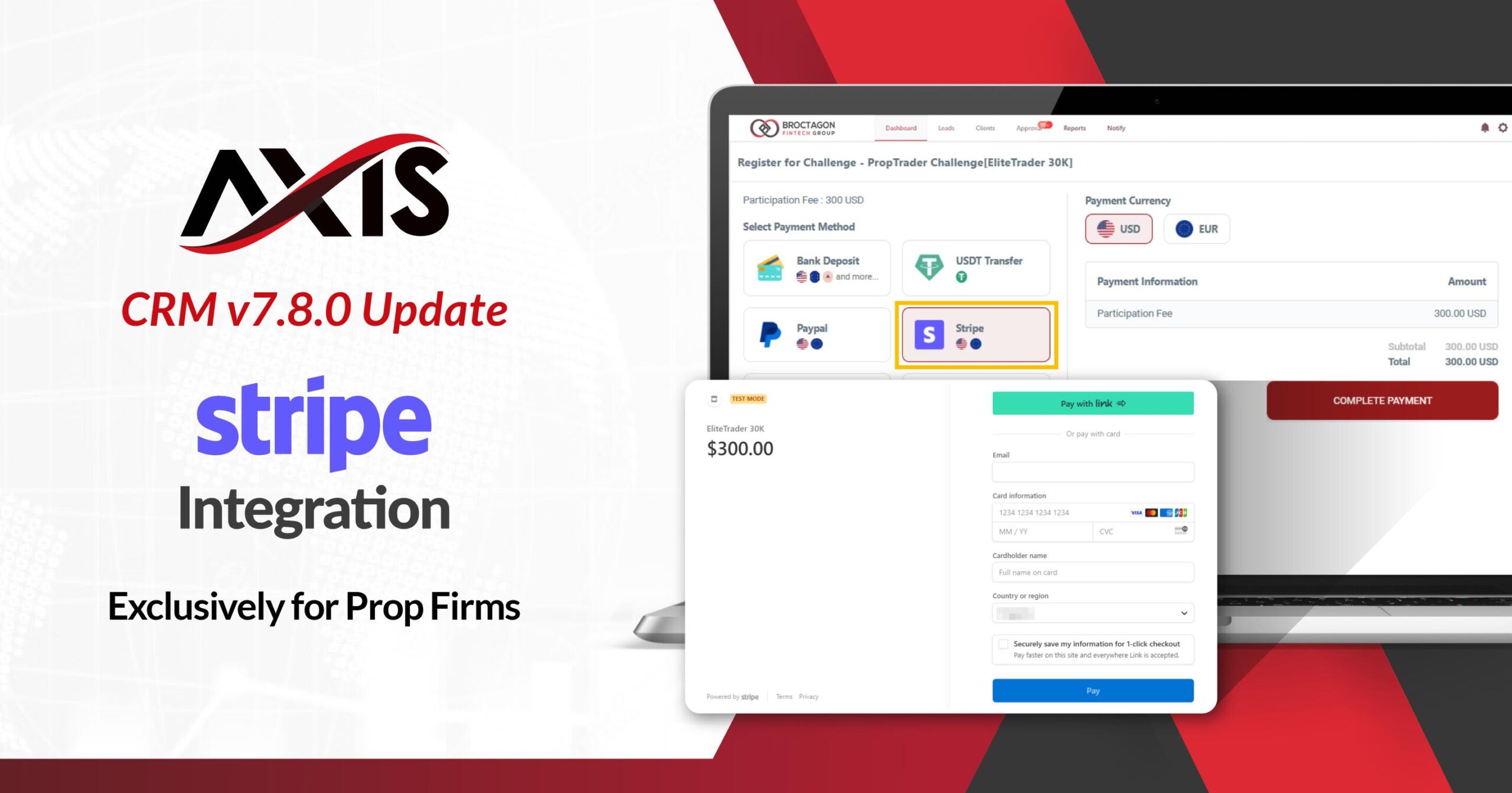 AXIS CRM v7.8.0 Update