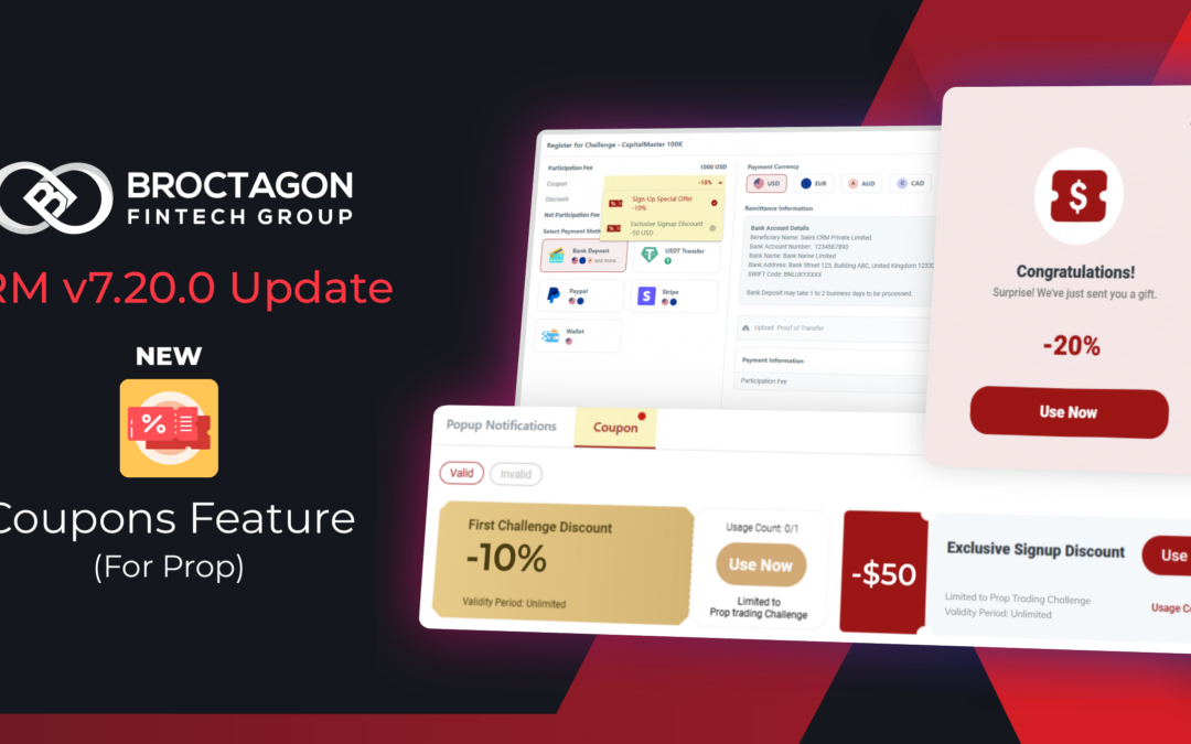AXIS CRM v7.20.0 Update – Introducing Our Powerful New Coupon Feature
