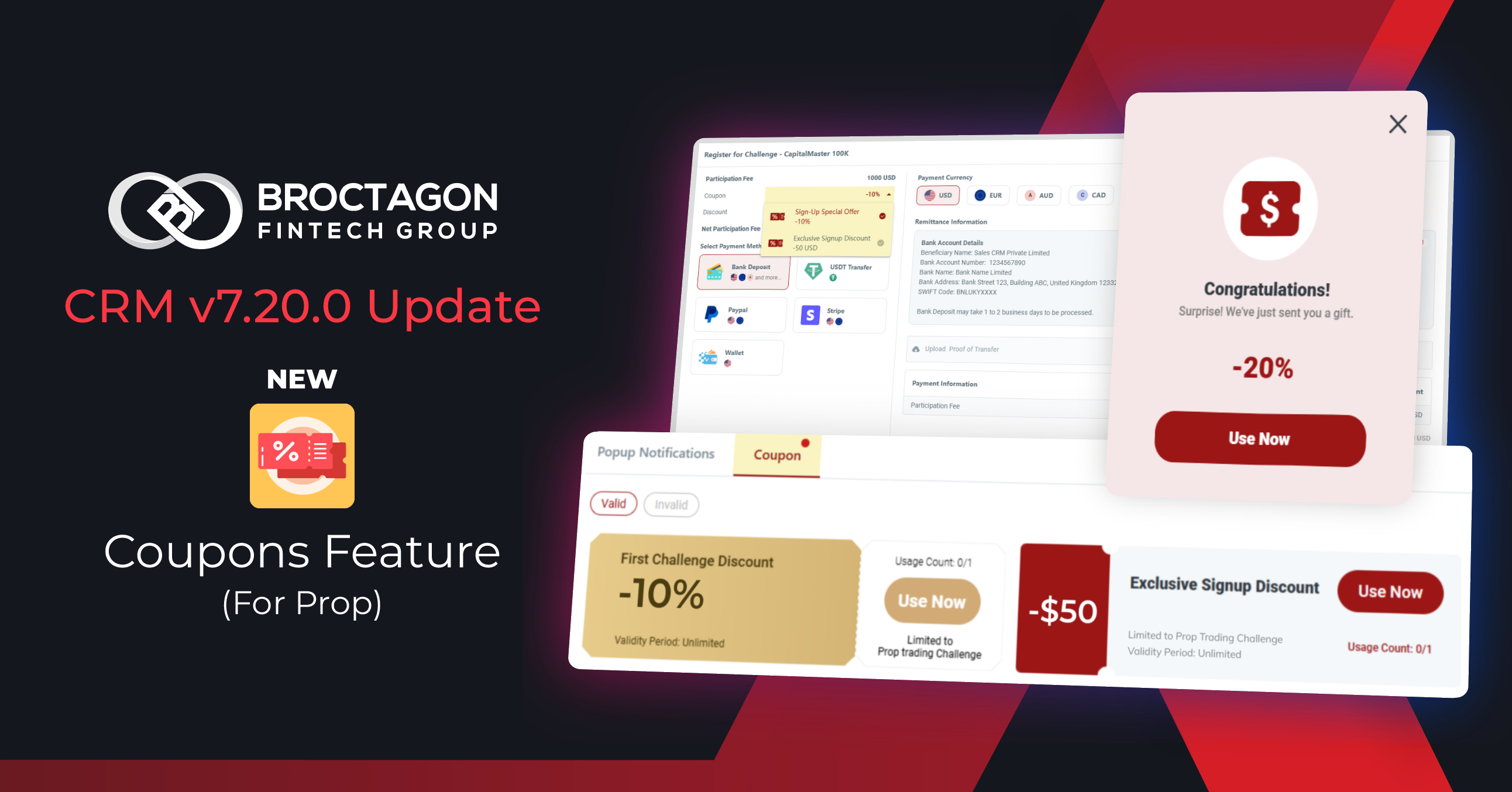 AXIS CRM v7.20.0 Update – Introducing Our Powerful New Coupon Feature