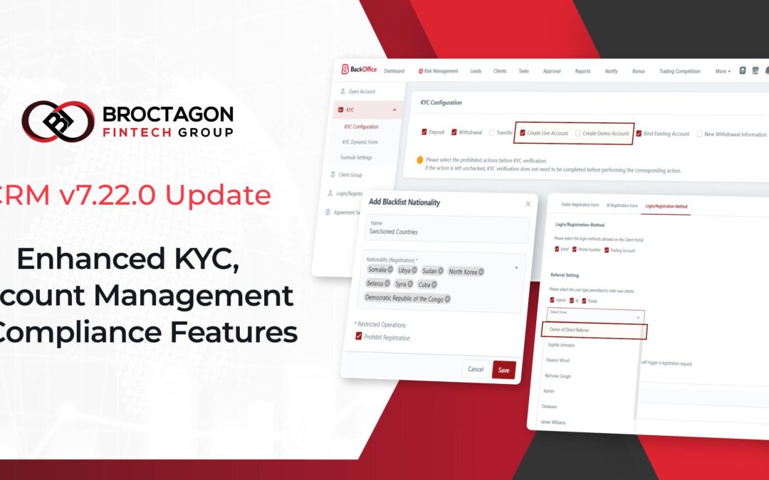 AXIS CRM v7.22.0 Update – Enhanced KYC, Acc. Management & Compliance Features