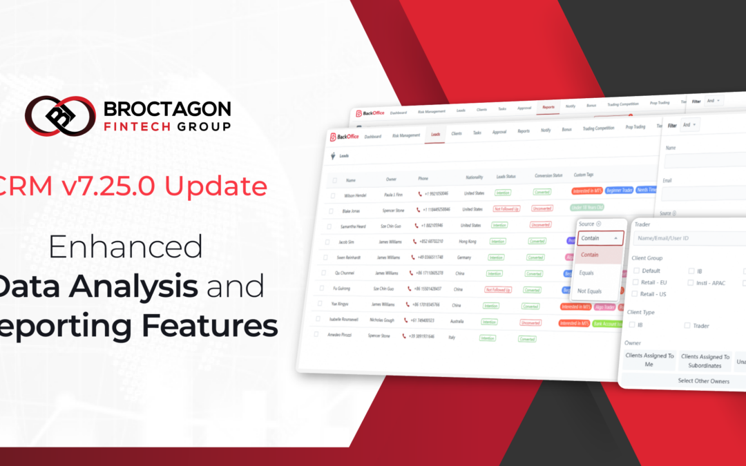 AXIS CRM v7.25.0 Update – Enhanced Data Analysis and Reporting Features