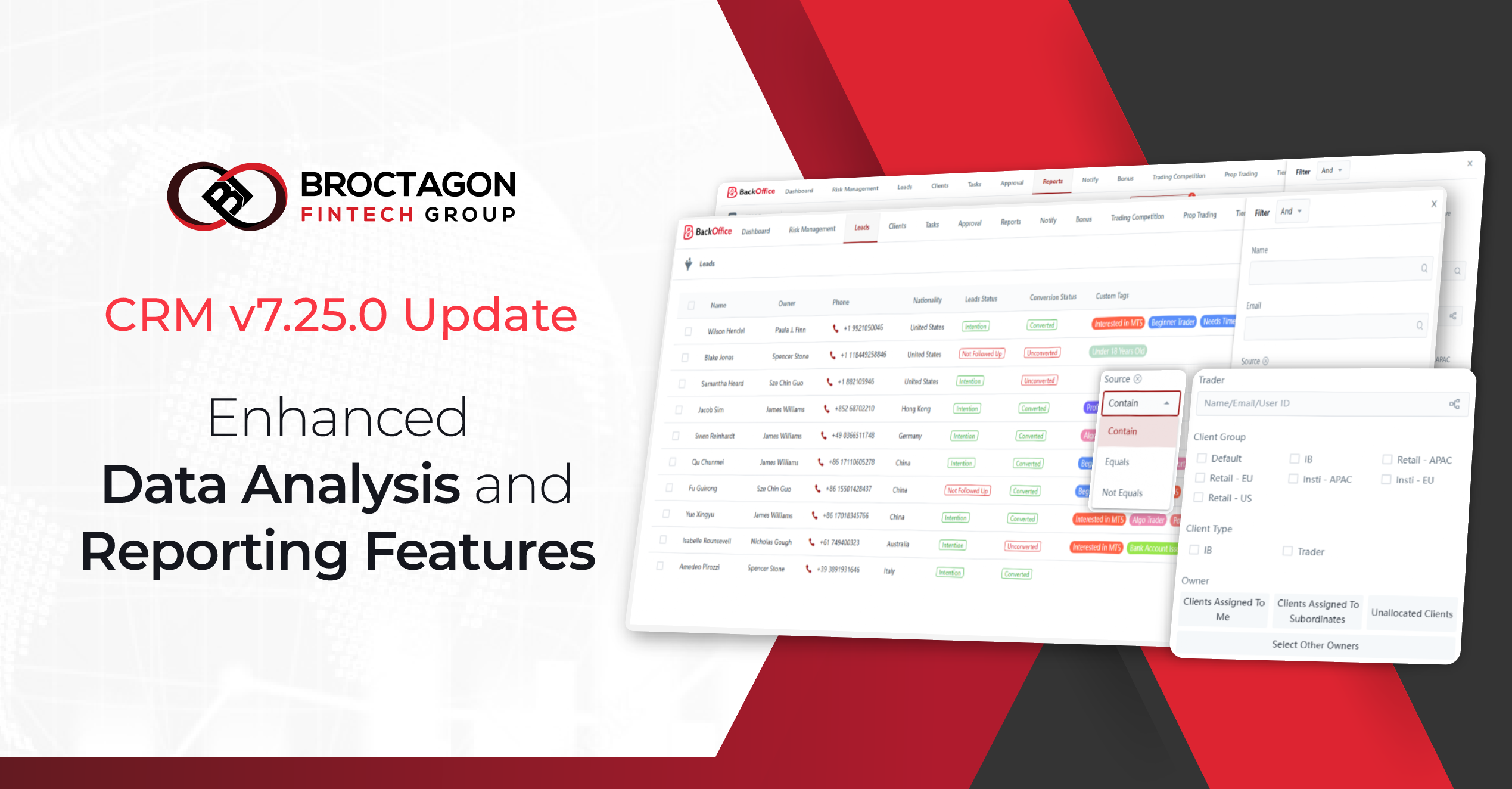 AXIS CRM v7.25.0 Update – Enhanced Data Analysis and Reporting Features