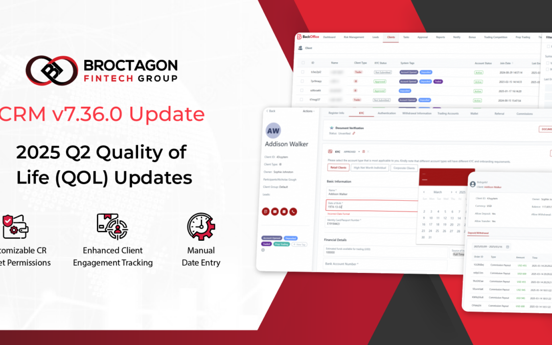 AXIS CRM v7.36.0 Update – 2025 Q2 Quality of Life (QOL) Update